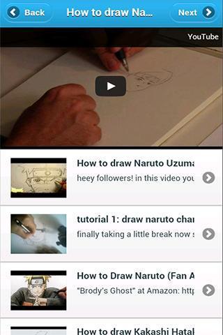 How to draw Naluto Characters截图2