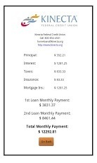 Kinecta Credit Mortgage Calc.截图2