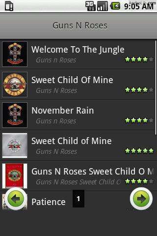 Guns N Roses 铃声截图1