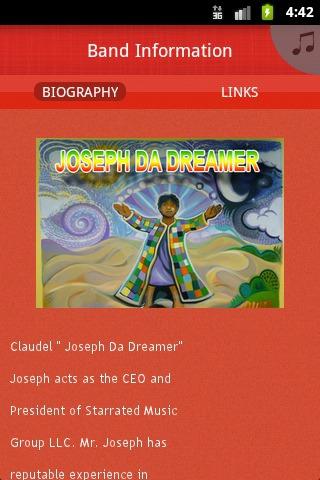 JOSEPH DA DREAMER音…截图2