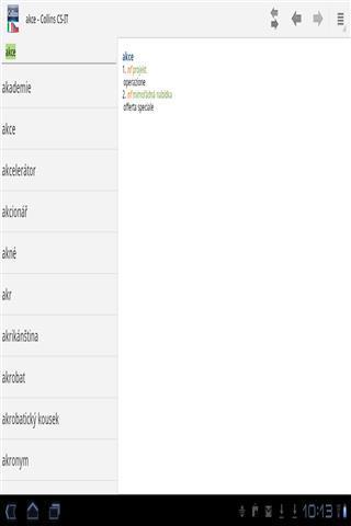 意大利-捷克迷你字典截图4