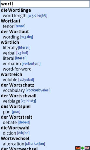 LIVE Dictionary German (demo)截图2