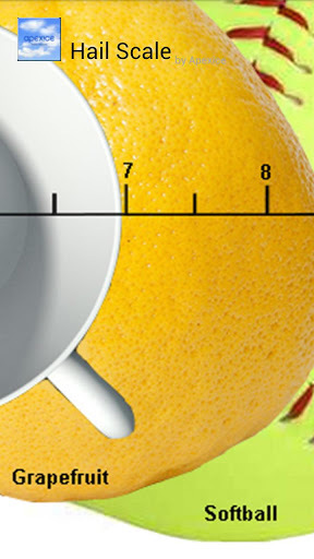 Hail Scale for Storm Spotters截图2