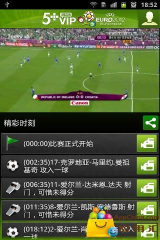 5+VIP 2012欧洲杯截图4