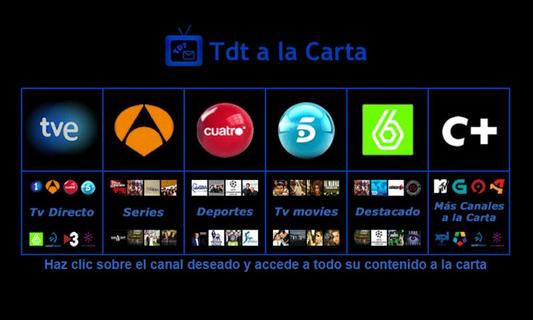 Tdt a la Carta tv截图1