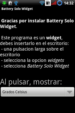 Battery Solo Widget截图1