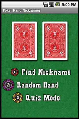 Poker Hand Nicknames截图2