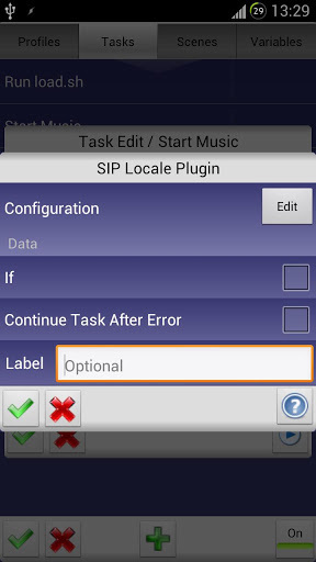SIP Locale/Tasker Plugin截图2