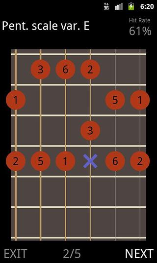 Learn Guitar Chords LITE 1.5截图3