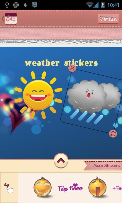 Weather Sticker Pack for Textcutie截图2