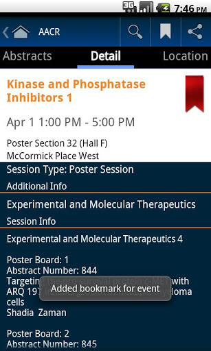 2012 AACR Annual Meeting App截图3