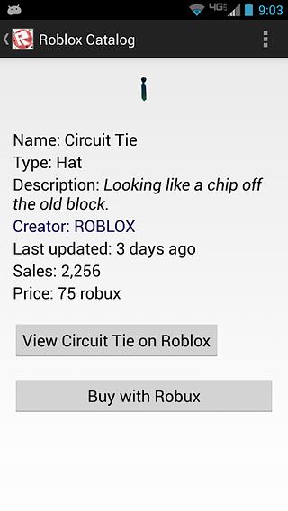 Roblox Catalog截图1