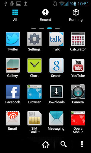 Go Launcher Theme Motoblur截图3