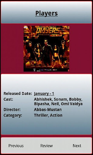 Bollywood Calendar 2012截图4