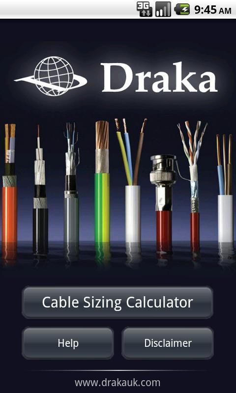 Draka Cable Calculator截图2