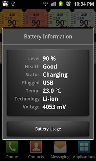 Awesome Battery Widget截图1