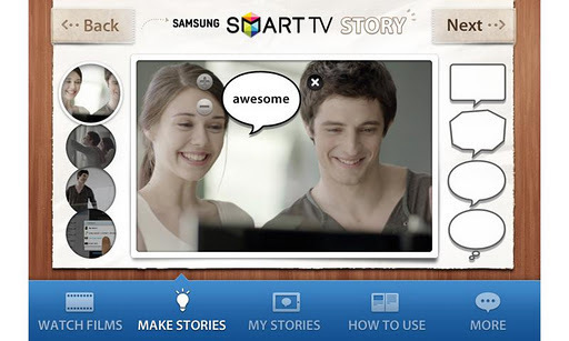 SAMSUNG SMART TV STORY APP截图4