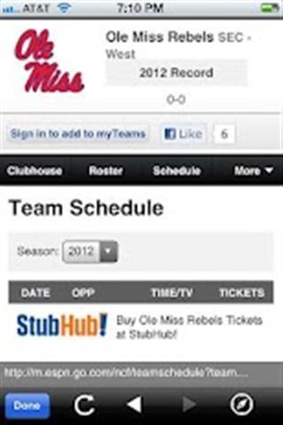 Ole Miss Football截图4