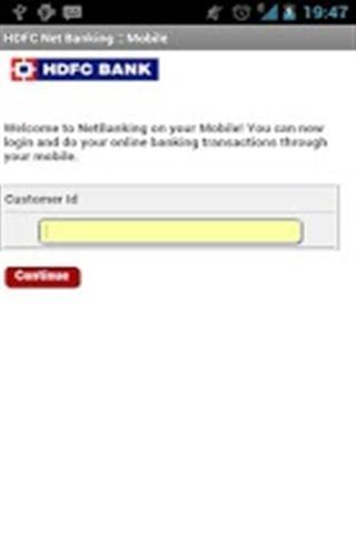 HDFC NetBanking - UnOfficial截图1