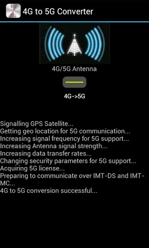 4G to 5G Converter截图2