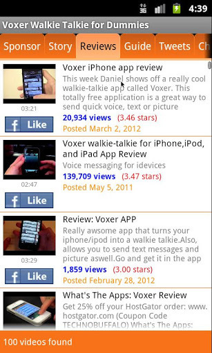 Voxer Walkie Talkie forDummies截图1