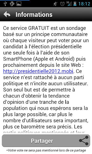 Pr&eacute;sidentielle 2012截图3