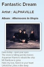 Alphaville Lyrics截图2