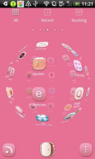 Sweet Valentine Theme Go截图4