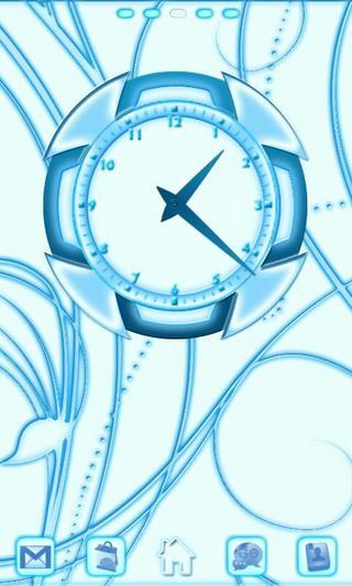 Blue Chill Clock 2截图1