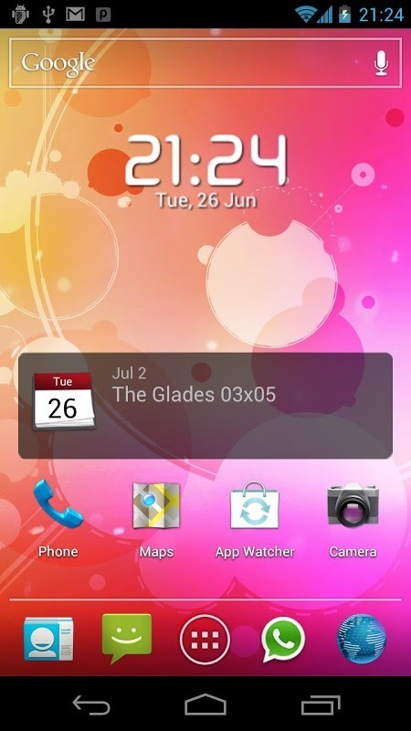 Sensitive Rounded Skin for Simple Calendar Widget截图2