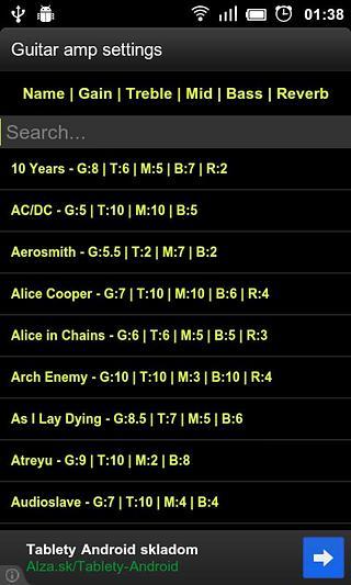 Guitar Amp Settings截图4