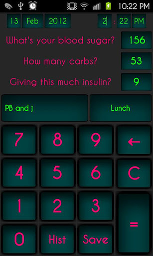 D.O.T. Beta (Insulin Calc)截图1