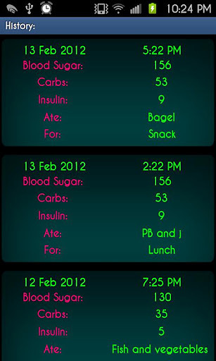 D.O.T. Beta (Insulin Calc)截图2