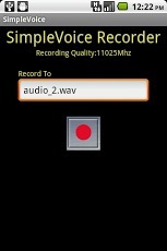 SimpleVoice Audio Recorder截图1