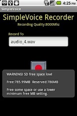 SimpleVoice Audio Recorder截图4