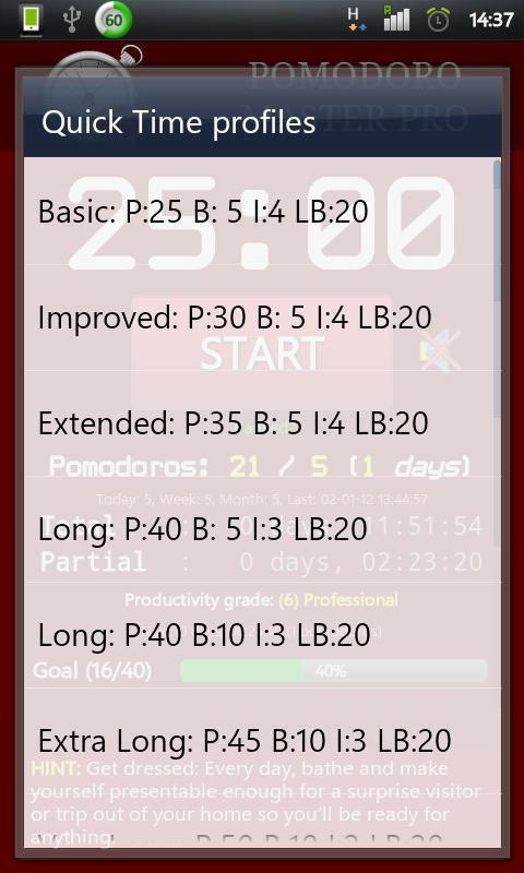 Pomodoro Master截图3