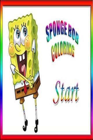 Sponge Bob Coloring截图2