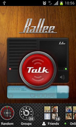 Rallee Walkie Talkie PTT截图2