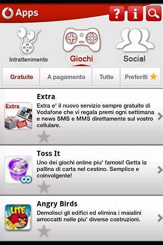 Vodafone Apps截图2