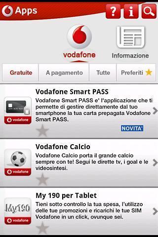 Vodafone Apps截图3