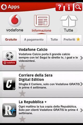 Vodafone Apps截图4