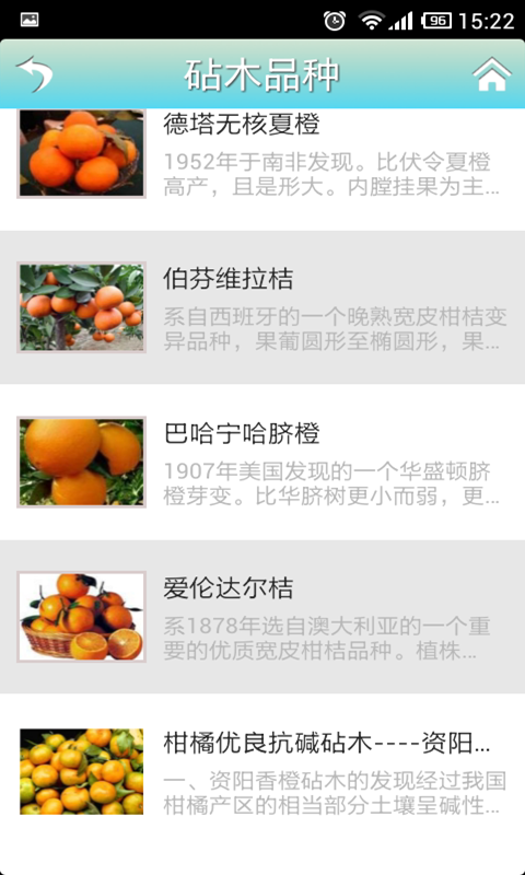 中国柑橘网截图4