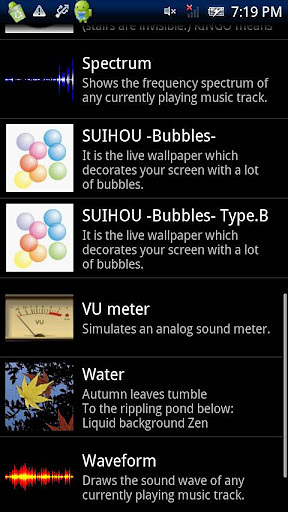 Bubbles- LiveWallpaper截图5