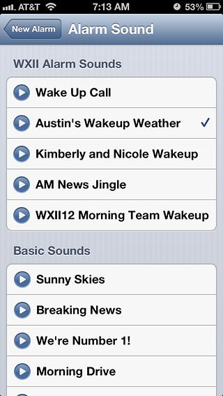 唤醒闹钟 Alarm Clock WXII 12 News截图4