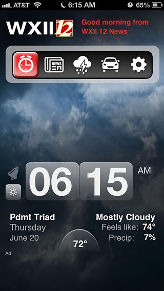 唤醒闹钟 Alarm Clock WXII 12 News截图6