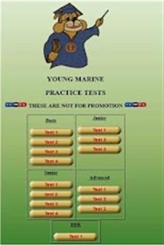 Young Marines Practice Tests截图1