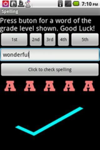 Voice Spelling Grade!截图1