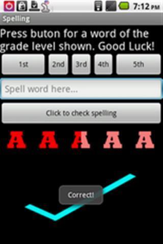 Voice Spelling Grade!截图3