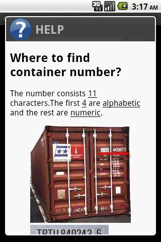 Container Number Verifier截图2