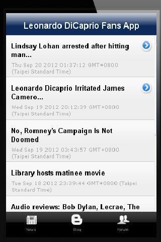 Leonardo DiCaprio Fans App截图2